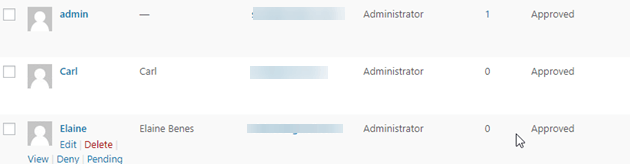 ไดเร็กทอรี WordPress