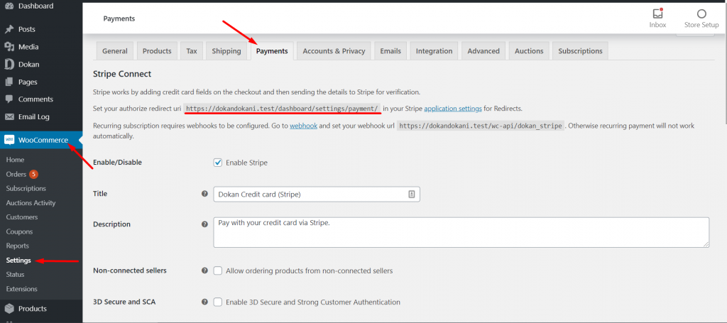 การตั้งค่าการชำระเงิน WooCommerce