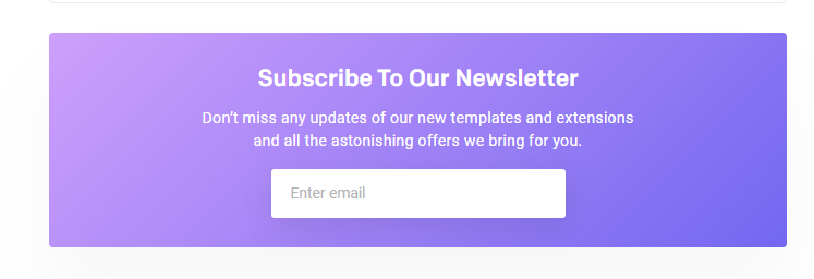 Iscriviti alla nostra Newsletter