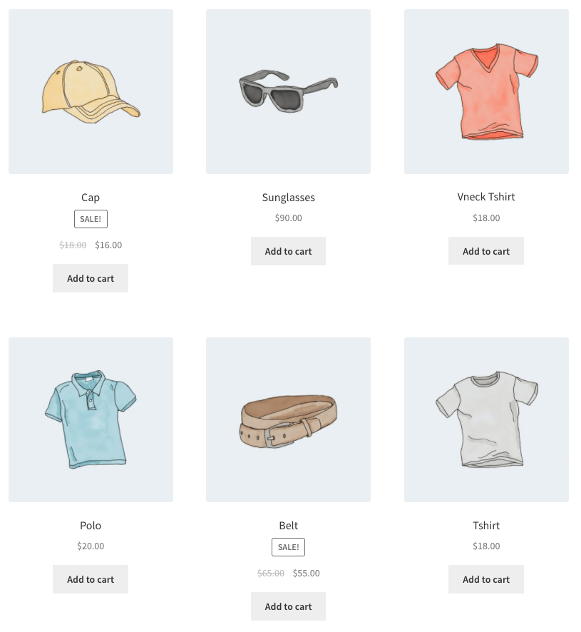 WooCommerce 產品