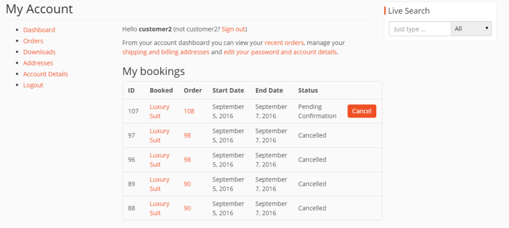 Modul Pemesanan Dokan WooCommerce
