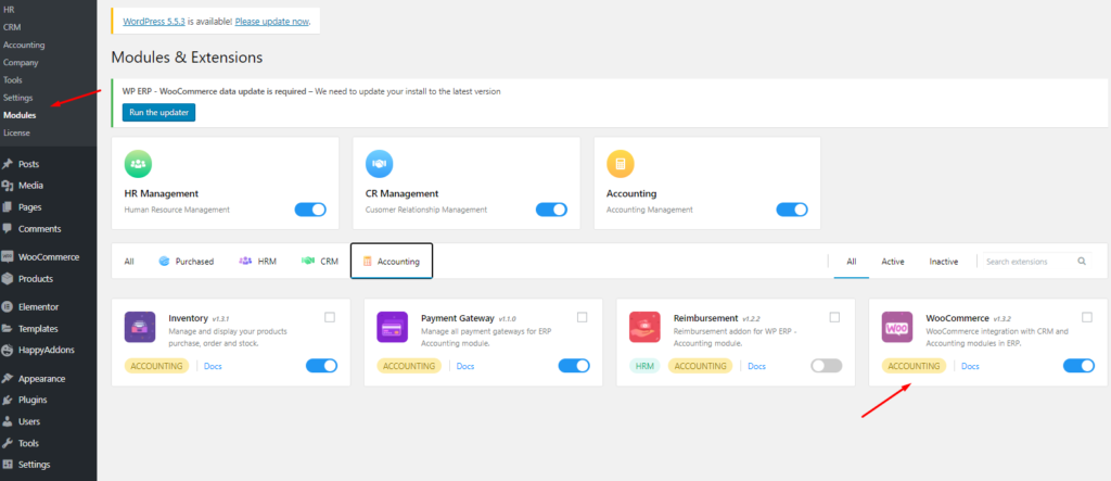Integrasi WooCommerce