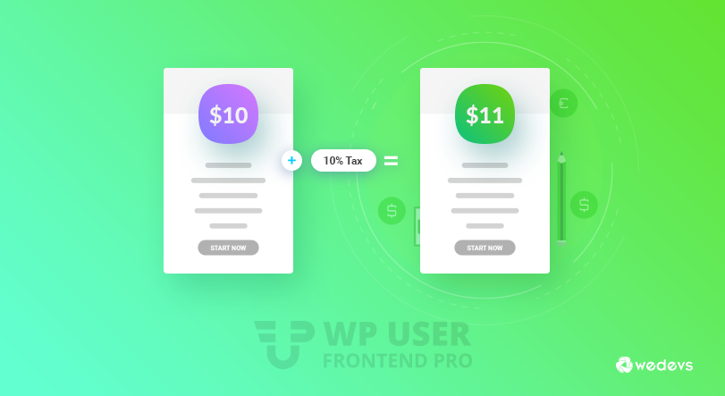 Comment définir des taxes d'abonnement dynamiques à l'aide de WP User Frontend Pro