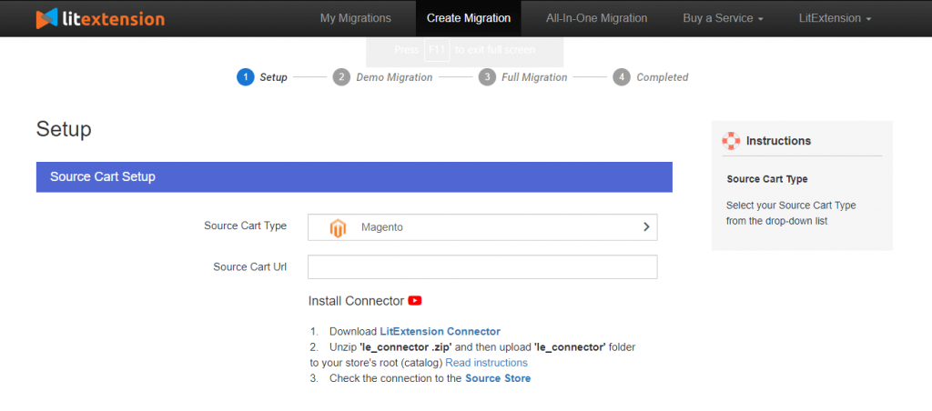 ソースカートMagento