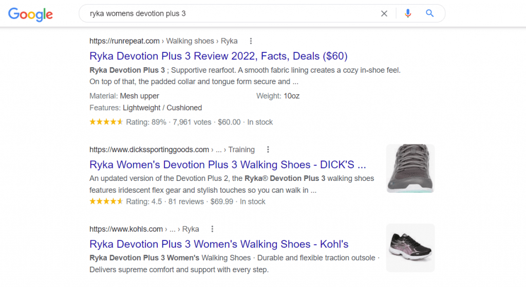 صفحات منتجات التجارة الإلكترونية SEO