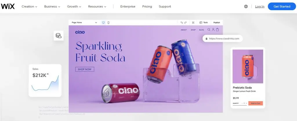 ウィックス;オンライン ストアを構築するための最高の e コマース マーケティング プラットフォーム