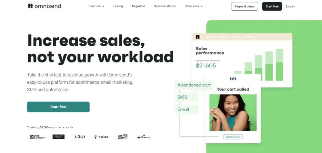 eコマース マーケティング ツール Omnisend