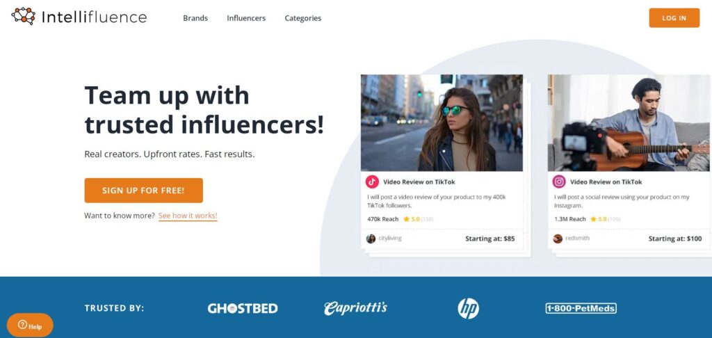 Influencer Marketing Platforms Intellifluence