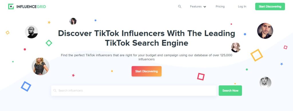 無料のインフルエンサー マーケティング プラットフォーム InfluenceGrid