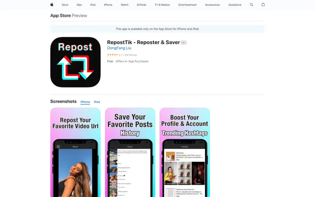 cara menghilangkan watermark tiktok dengan repost tik