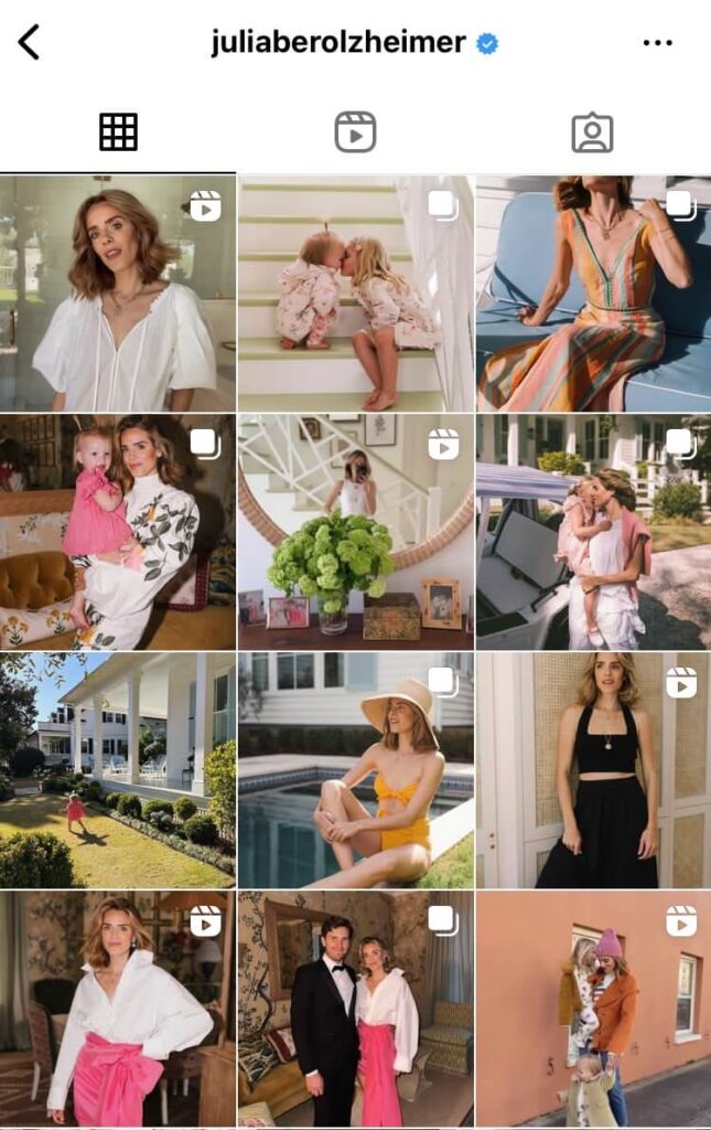 Stile di vita Influencer: Julia