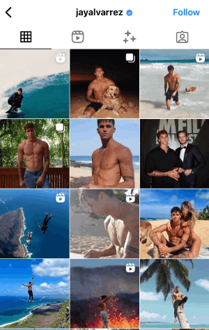 Influencer maschio sullo stile di vita di Instagram: Jay Alvarrez
