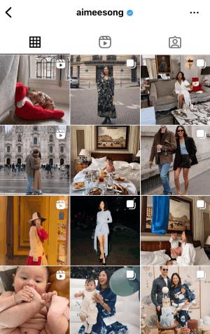 Influencer dello stile di vita di Instagram: Amiee Song