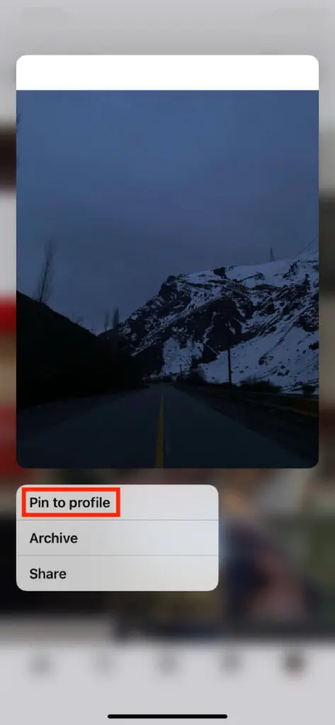 wie man auf Instagram pinnen kann