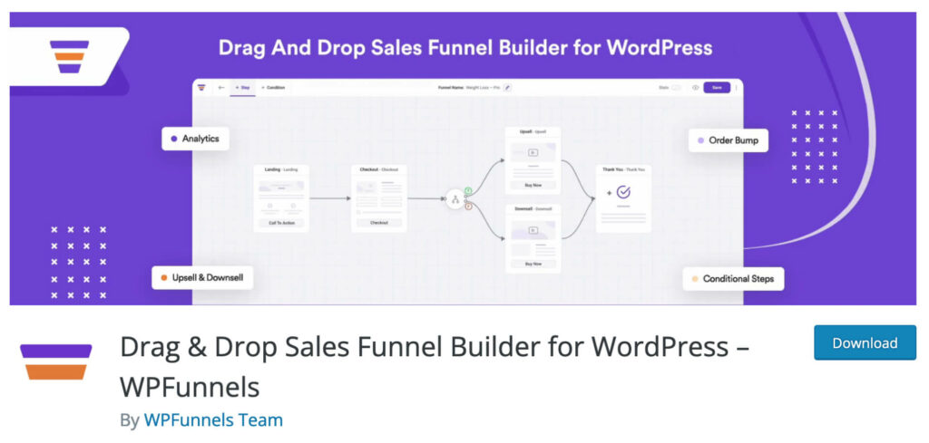 WPFunnels - 무료 WooCommerce 플러그인