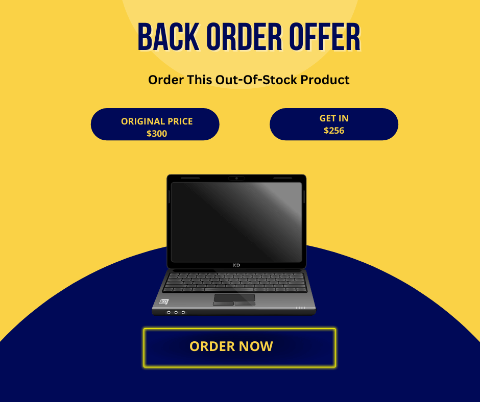 Oferta de comandă înapoi - o strategie dovedită de marketing pentru electronice