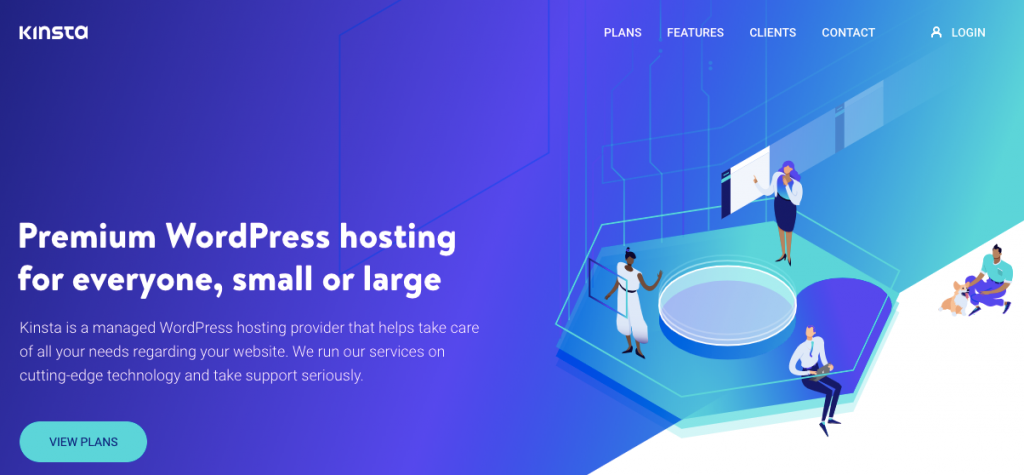 Kinsta - Najlepszy hosting dla stron członkowskich
