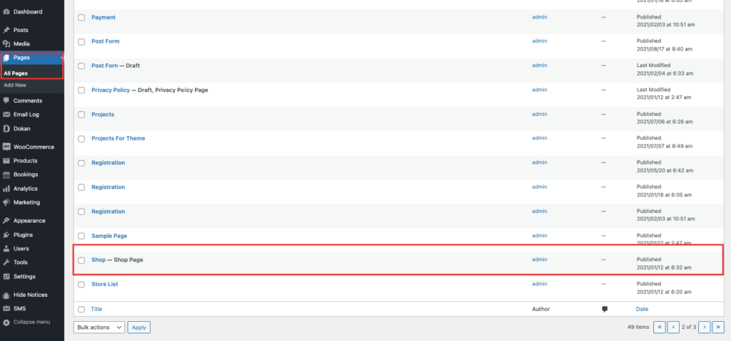 Come modificare la pagina di WordPress