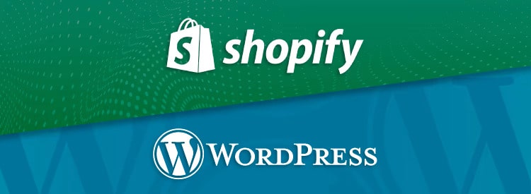 Shopify WordPress的