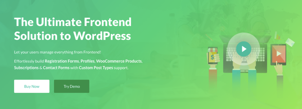 โซลูชันส่วนหน้าของ WordPress