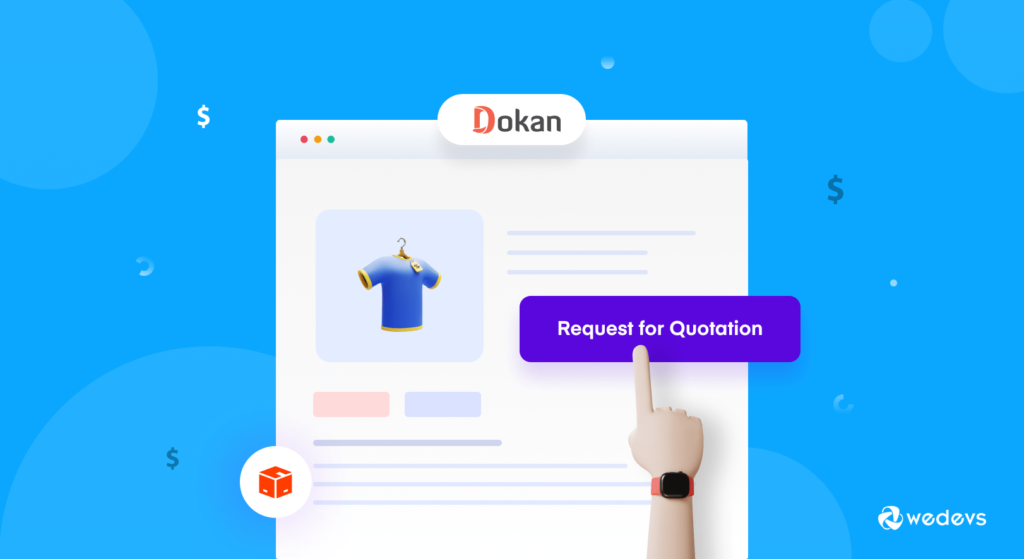 Dokan-Angebotsanforderungsmodul