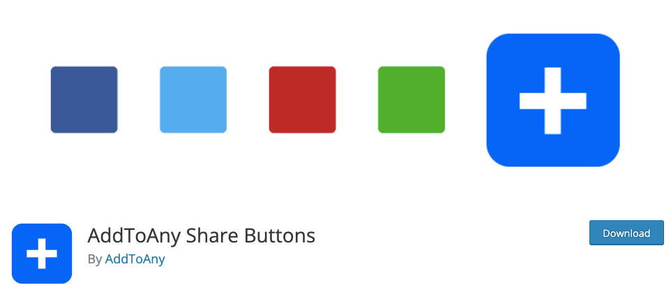 Add To Any- Share Buttons Plugin für WordPress