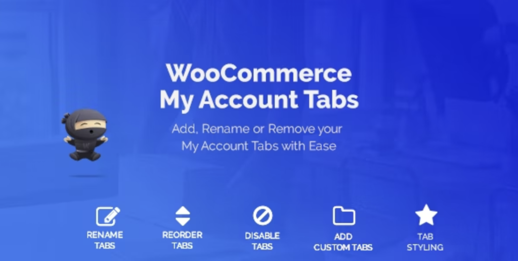 Páginas personalizadas da minha conta do Codecanyon WooCommerce