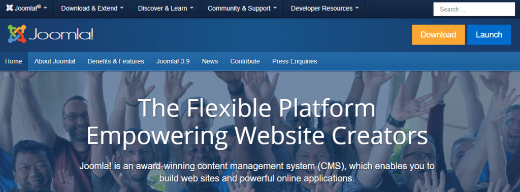 Joomla CMS - cea mai bună platformă CMS