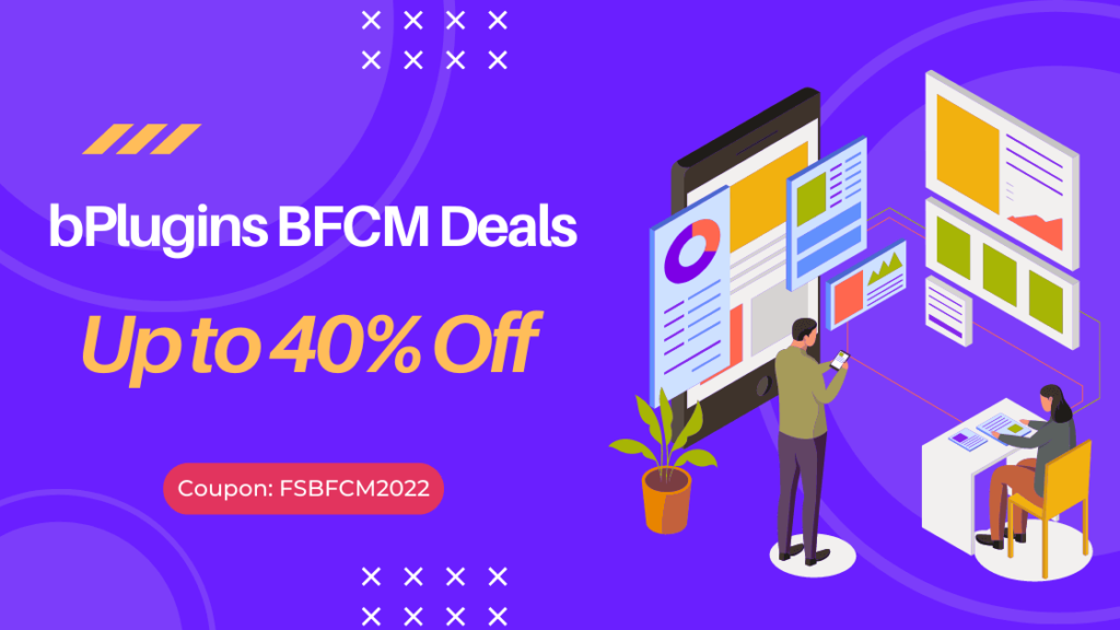 bPlugins BFCM oferte pentru pluginuri WordPress