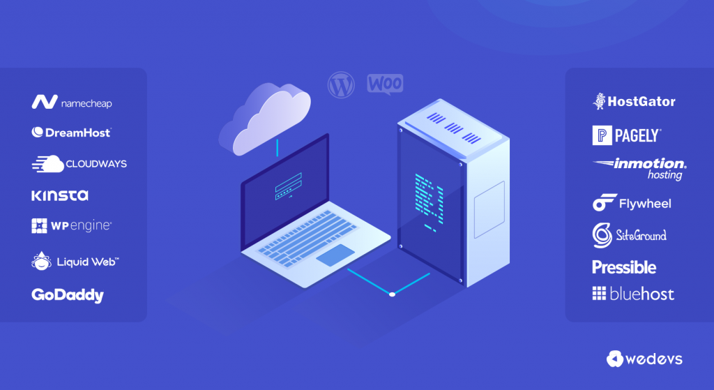這是前 15 名 WordPres 託管主機比較博客的特色圖片。
