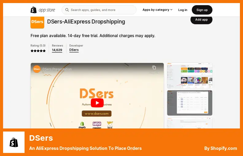 DSers - 用於下訂單的全球速賣通直銷解決方案
