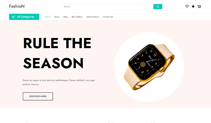 tienda de moda brizy 1 Best WordPress Themes for Watch Store