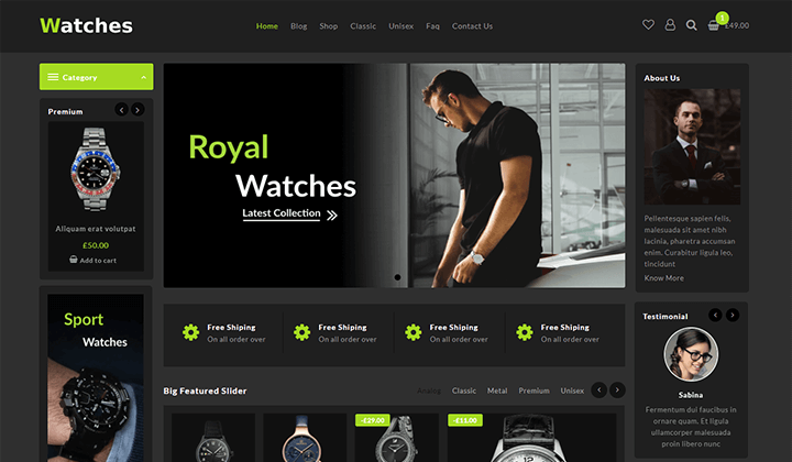 Más de 9 mejores temas de WordPress para Watch Store 2023 3 Best WordPress Themes for Watch Store