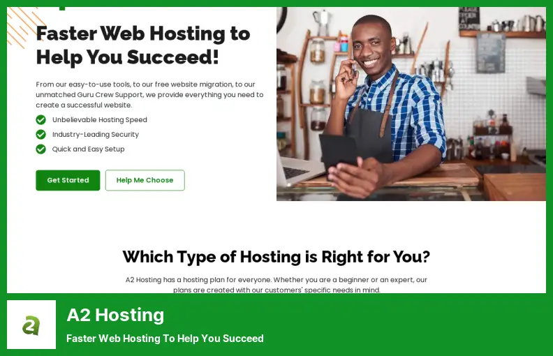 A2 Hosting - Hosting Web Lebih Cepat untuk Membantu Anda Sukses