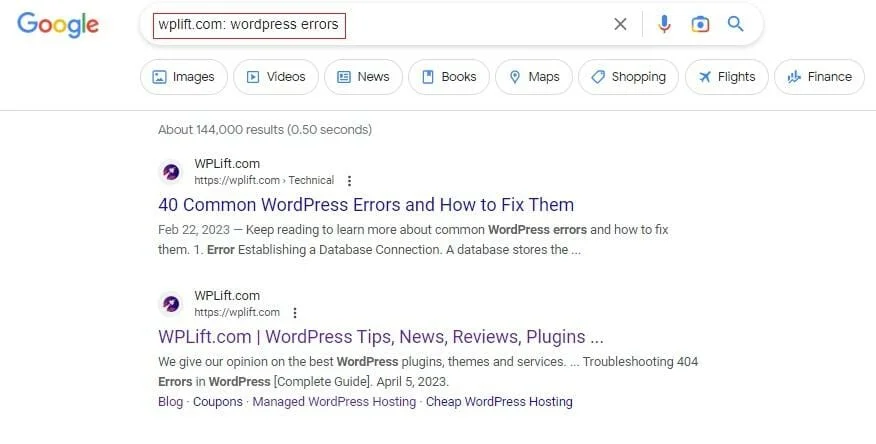 pages déplacées - causes des erreurs 404 dans wordpress
