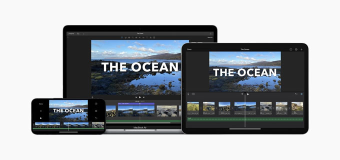 Mac および iOS デバイス用の iMovie iMovie for Mac and iOS devices
