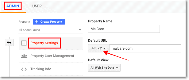 google analytics url değiştir