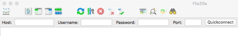 opsi koneksi cepat filezilla