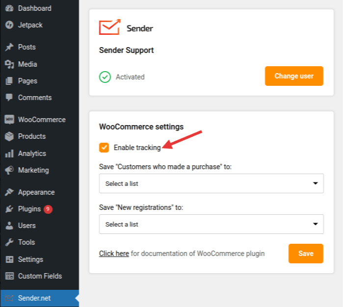 Adnotare Plugin de e-mail pentru coșul abandonat WooCommerce