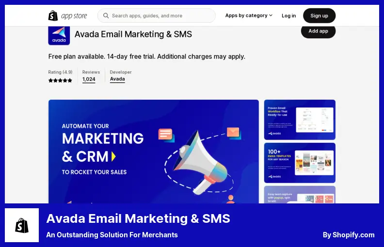 Avada Email Marketing & SMS - o soluție remarcabilă pentru comercianți