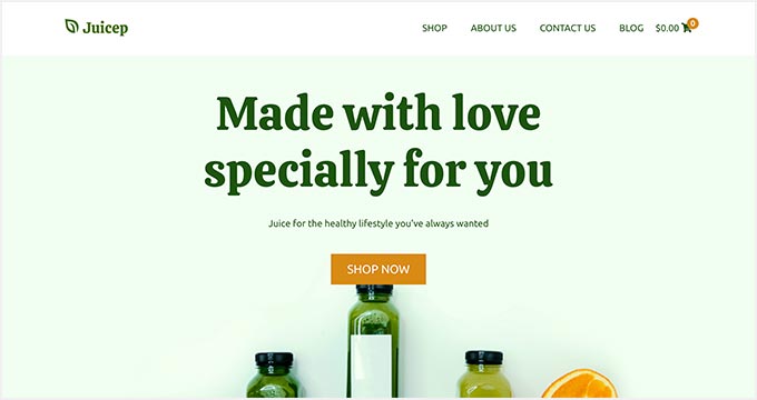Tema blog resep SeedProd SeedProd recipe blog theme