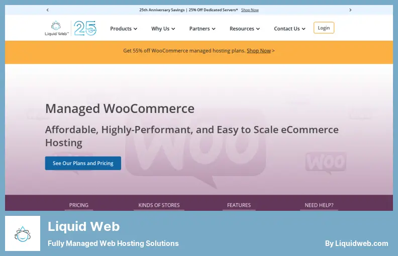 Liquid Web - Solusi Hosting Web yang Dikelola Sepenuhnya