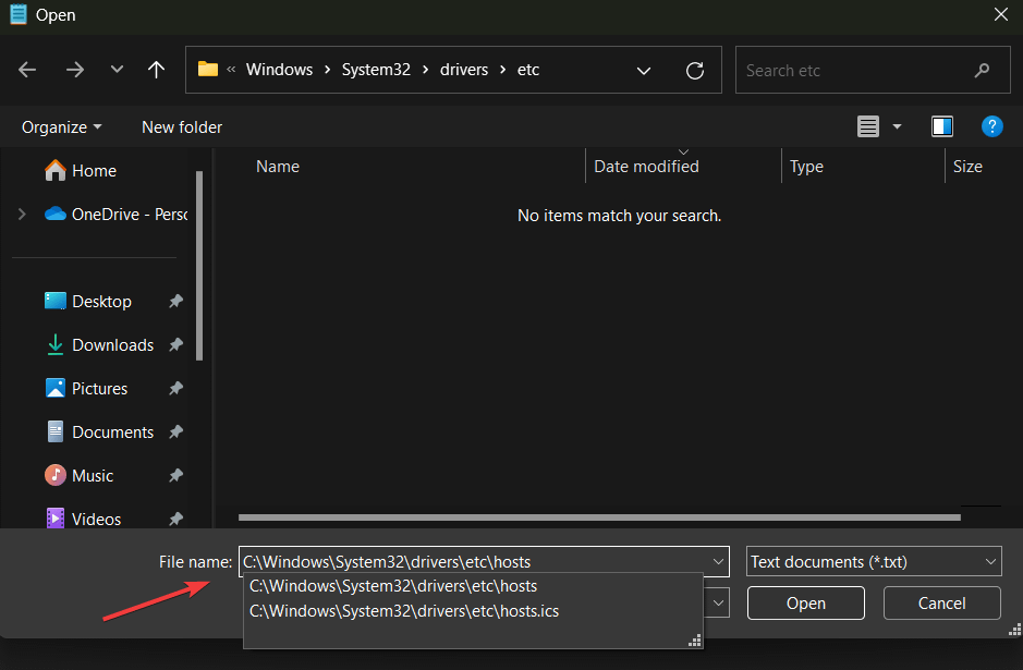 membuka file host di windows - memperbaiki dns_probe_finished_nxdomain