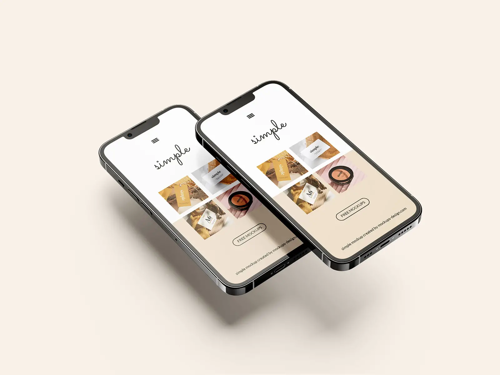 Maket iPhone 13 Pro -