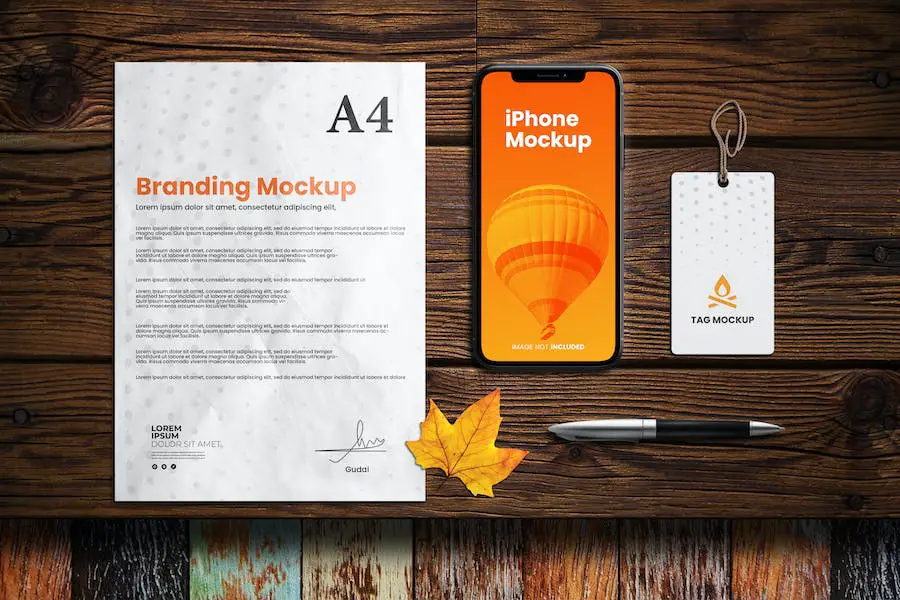 Mockup Merek -