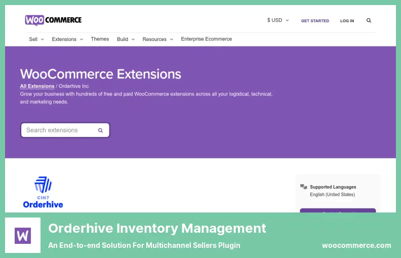 Orderhive 库存管理插件 - 多渠道卖家插件的端到端解决方案