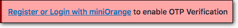 registrati miniorange