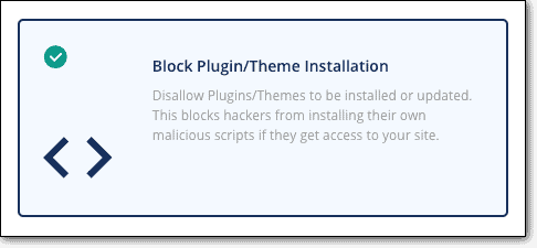 blokir pemasangan plugin atau tema