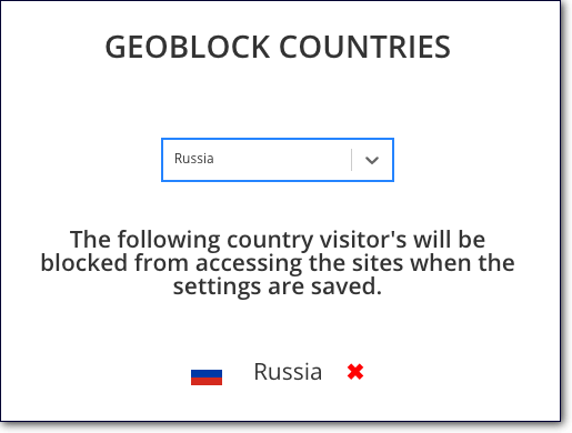 paesi di blocco geografico malcare