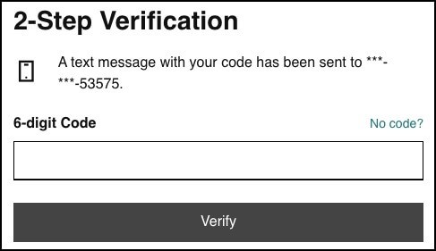 verifica a due fattori per la sicurezza dell'accesso